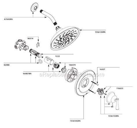 moen showerhead parts